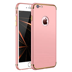 Housse Contour Luxe Metal et Plastique pour Apple iPhone 6 Plus Or Rose