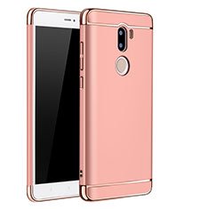 Housse Contour Luxe Metal et Plastique pour Xiaomi Mi 5S Plus Or Rose