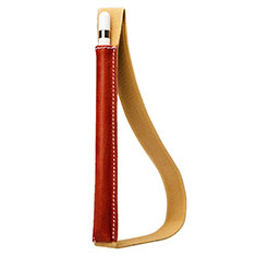 Housse en Cuir Protection Sac Pochette Elastique Douille de Poche Detachable P01 pour Apple Pencil Apple iPad Pro 9.7 Rouge