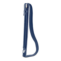 Housse en Cuir Protection Sac Pochette Elastique Douille de Poche Detachable P04 pour Apple Pencil Apple iPad Pro 12.9 Bleu