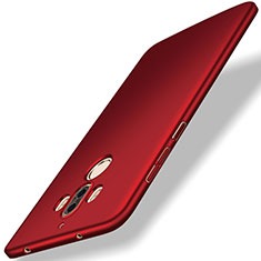 Housse Plastique Rigide Mat M07 pour Huawei Mate 9 Rouge