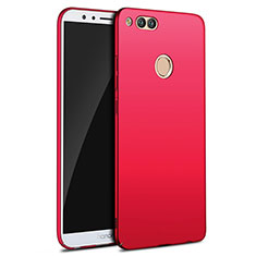 Housse Plastique Rigide Mat M09 pour Huawei Honor Play 7X Rouge