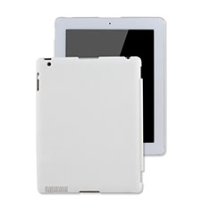 Housse Plastique Rigide Mat pour Apple iPad 4 Blanc