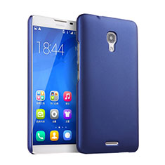 Housse Plastique Rigide Mat pour Huawei Ascend Mate 2 Bleu