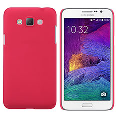 Housse Plastique Rigide Mat pour Samsung Galaxy Grand Max SM-G720 Rouge