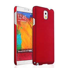 Housse Plastique Rigide Mat pour Samsung Galaxy Note 3 N9000 Rouge