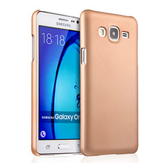 Housse Plastique Rigide Mat pour Samsung Galaxy On5 Pro Or
