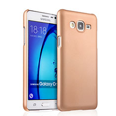 Housse Plastique Rigide Mat pour Samsung Galaxy On7 G600FY Or