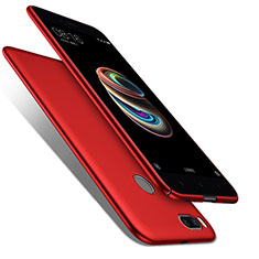 Housse Plastique Rigide Mat pour Xiaomi Mi 5X Rouge