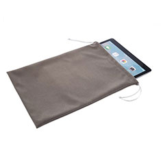 Housse Pochette Velour pour Apple iPad Air 2 Gris