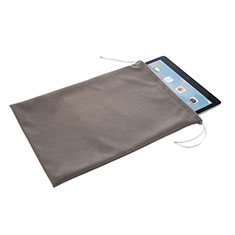 Housse Pochette Velour pour Huawei MediaPad M2 10.1 FDR-A03L FDR-A01W Gris