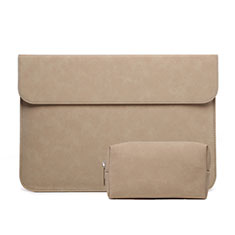 Housse Pochette Velour Tissu L03 pour Huawei Honor MagicBook 14 Or