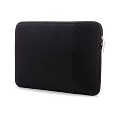 Housse Pochette Velour Tissu L04 pour Huawei Honor MagicBook 14 Noir