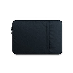 Housse Pochette Velour Tissu S03 pour Huawei Honor MagicBook Pro (2020) 16.1 Noir