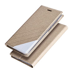 Housse Portefeuille Livre Cuir pour Huawei Honor V9 Or