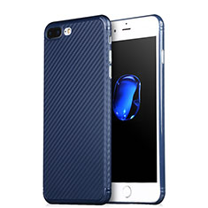 Housse Silicone Gel Serge pour Apple iPhone 8 Plus Bleu