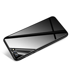 Housse Silicone Souple Miroir pour Huawei Honor V10 Noir
