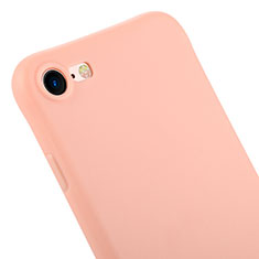 Housse Silicone TPU Souple Couleur Unie C01 pour Apple iPhone SE3 (2022) Rose