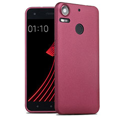 Housse Silicone TPU Souple Couleur Unie pour HTC Desire 10 Pro Rouge
