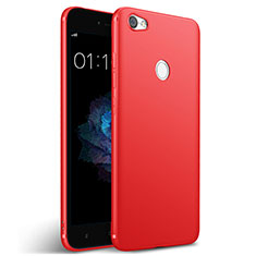 Housse Silicone TPU Souple Couleur Unie pour Xiaomi Redmi Note 5A Pro Rouge
