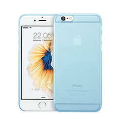 Housse Ultra Fine Mat Rigide Transparente pour Apple iPhone 6 Bleu Ciel