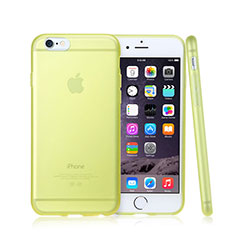 Housse Ultra Fine Silicone Souple Transparente pour Apple iPhone 6 Plus Vert