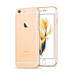 Housse Ultra Fine Silicone Souple Transparente pour Apple iPhone 6S Or