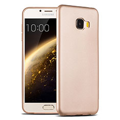 Housse Ultra Fine TPU Souple pour Samsung Galaxy C7 SM-C7000 Or