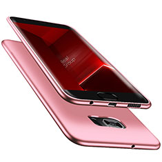 Housse Ultra Fine TPU Souple R06 pour Samsung Galaxy S7 Edge G935F Rose