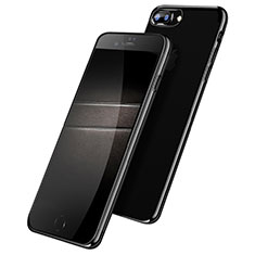 Housse Ultra Fine TPU Souple Transparente A22 pour Apple iPhone 7 Plus Noir