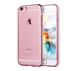 Housse Ultra Fine TPU Souple Transparente H02 pour Apple iPhone 6S Or Rose