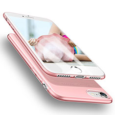 Housse Ultra Fine TPU Souple Transparente H09 pour Apple iPhone SE (2020) Rose