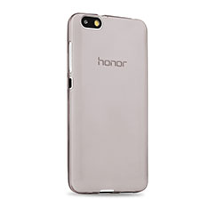 Housse Ultra Fine TPU Souple Transparente pour Huawei Honor 4X Gris
