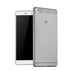 Housse Ultra Fine TPU Souple Transparente pour Huawei P8 Gris
