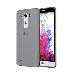 Housse Ultra Fine TPU Souple Transparente pour LG G3 Gris