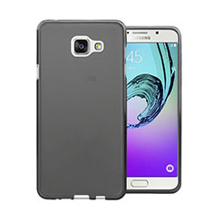 Housse Ultra Fine TPU Souple Transparente pour Samsung Galaxy A5 (2016) SM-A510F Noir
