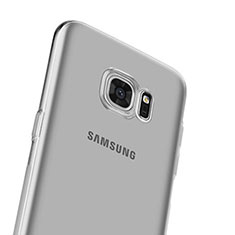 Housse Ultra Fine TPU Souple Transparente pour Samsung Galaxy S7 Edge G935F Gris