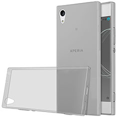 Housse Ultra Fine TPU Souple Transparente pour Sony Xperia XA1 Ultra Gris