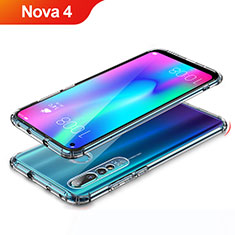 Housse Ultra Fine TPU Souple Transparente T04 pour Huawei Nova 4 Clair