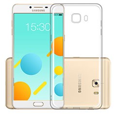 Housse Ultra Fine TPU Souple Transparente T04 pour Samsung Galaxy C9 Pro C9000 Clair