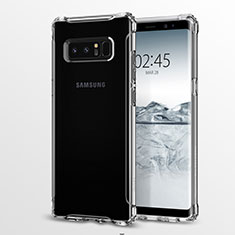 Housse Ultra Fine TPU Souple Transparente T04 pour Samsung Galaxy Note 8 Duos N950F Clair