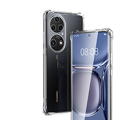 Housse Ultra Fine TPU Souple Transparente T05 pour Huawei P50 Pro Clair