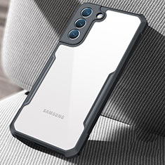 Housse Ultra Fine TPU Souple Transparente T05 pour Samsung Galaxy S21 5G Noir