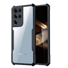Housse Ultra Fine TPU Souple Transparente T05 pour Samsung Galaxy S24 Ultra 5G Noir