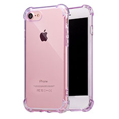 Housse Ultra Fine TPU Souple Transparente T07 pour Apple iPhone 8 Violet