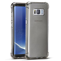 Housse Ultra Fine TPU Souple Transparente T11 pour Samsung Galaxy S8 Gris