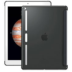 Housse Ultra Fine TPU Souple Transparente Z01 pour Apple iPad Pro 12.9 Gris