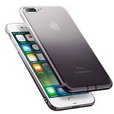 Housse Ultra Fine Transparente Souple Degrade G01 pour Apple iPhone 8 Plus Gris