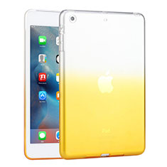 Housse Ultra Fine Transparente Souple Degrade pour Apple iPad Mini Jaune