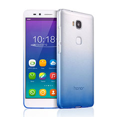 Housse Ultra Fine Transparente Souple Degrade pour Huawei GR5 Bleu Ciel